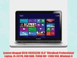 Lenovo Ideapad U510-59355296 15.6 UltraBook Professional Laptop i5-3317U 6GB RAM 750GB HD 