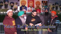 Canadian Sikh Support Bhai Gurbaksh Singh Khalsa