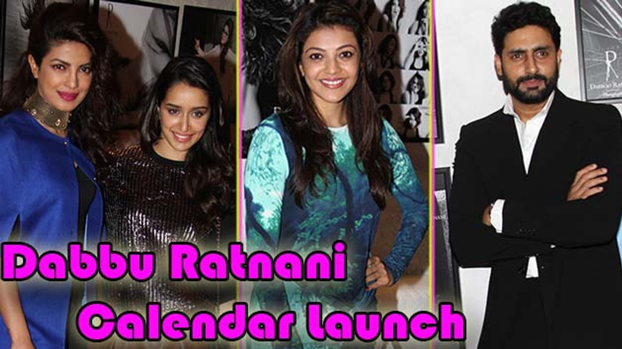 Bollywood Celebrities At Dabbu Ratnani's Calendar Launch | Shahrukh Khan | Priyanka Chopra | Abhishek Bachchan