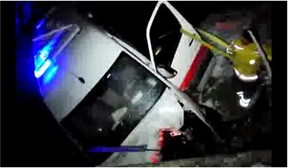 Ambulans gölete uçtu: 4 yaralı