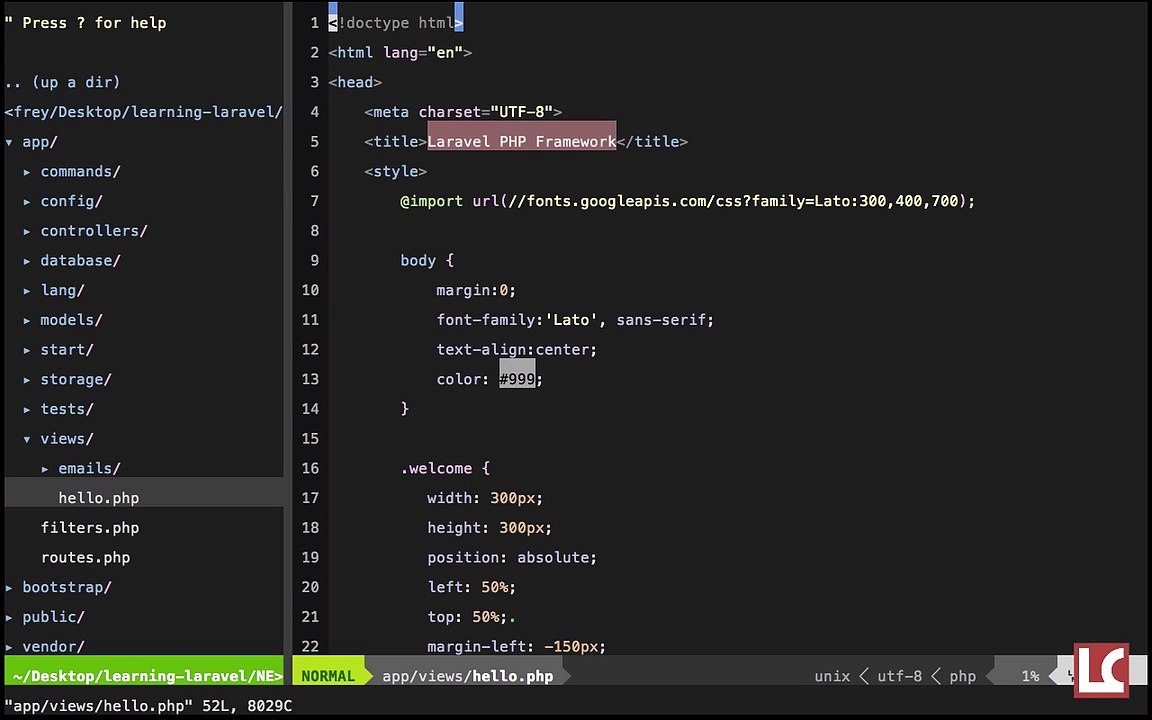 Laravel 4 - 2 - M-V-Huh-