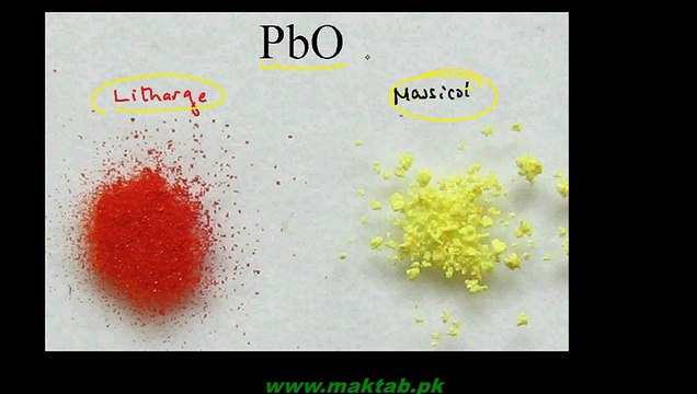 FSc Chemistry Book2, CH 3, LEC 24 Lead Compounds in Paints