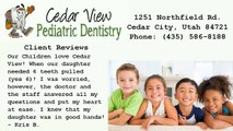 Cedar View Pediatric Dentistry Cedar City Reviews (435) 586-8188