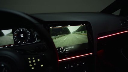 Volkswagen Golf R Touch race démo