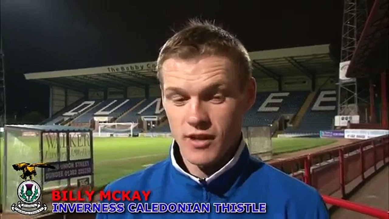 Inverness Caledonian Thistle, Billy Mckay, post match interview v Dundee, 06-12-2014