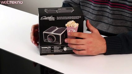 İlginç Ürünler - Cep Telefonlarınızı Projeksiyona Çeviren Aparat