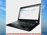Thinkpad X220 12.5 320GB 4G windows 7 professional I7-2620M 9 CELL BATTERY