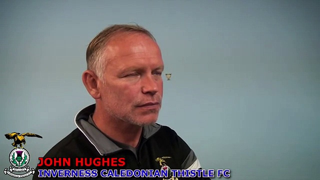 INVERNESS CT  John Hughes Pre Match v Dundee  13-08-14