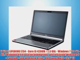 Fujitsu LIFEBOOK E754 - Core i5 4200M / 2.5 GHz - Windows 7 Pro 64-bit / Windows 8.1 Pro 64-bit