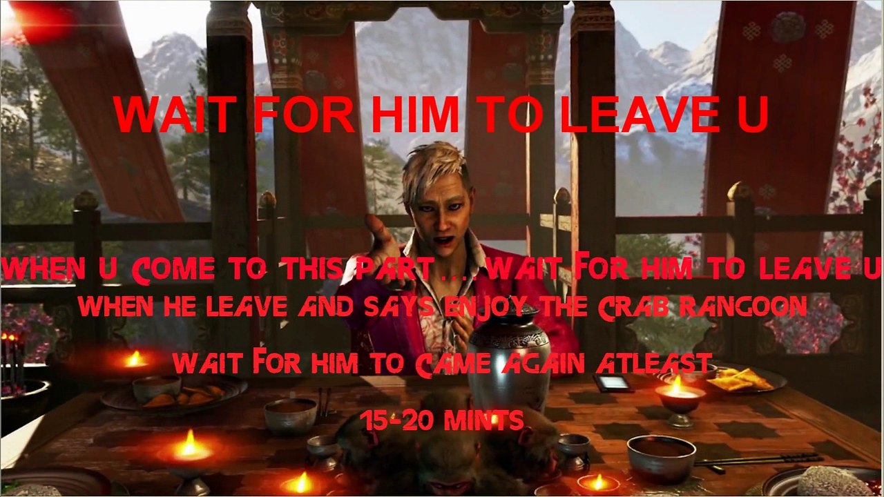 Far Cry 4 (fc4) Secret Ending tutorial