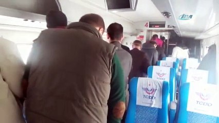 Kar YHT seferlerini de vurdu