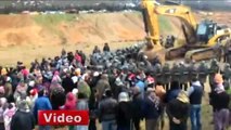 Köylüler Jandarma Ekiplerine ve Basın Mensuplarına Saldırdı