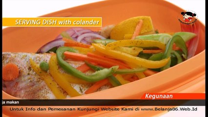 ServingDishWithColander-Tupperware-Belanja86