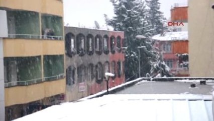 İslahiye'de Okullara 1 Gün Kar Tatili