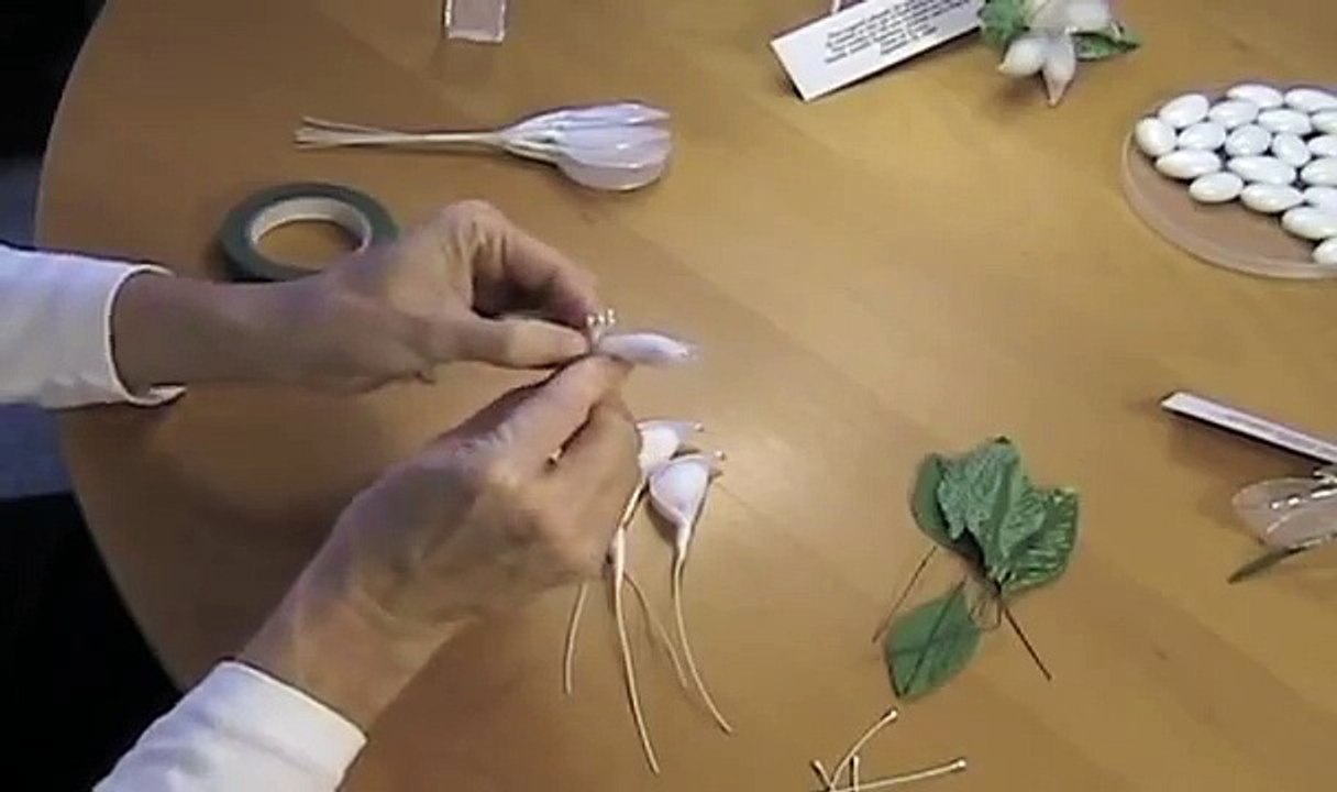 How to make Jordan Almond Flowers