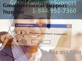 1-844-952-7360|Gmail technical support phone number|Toll free number