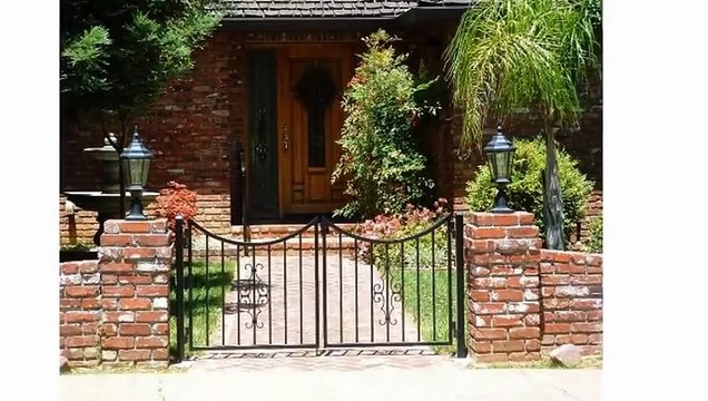 Uniquely Designed Iron Courtyard Gates Sacramento