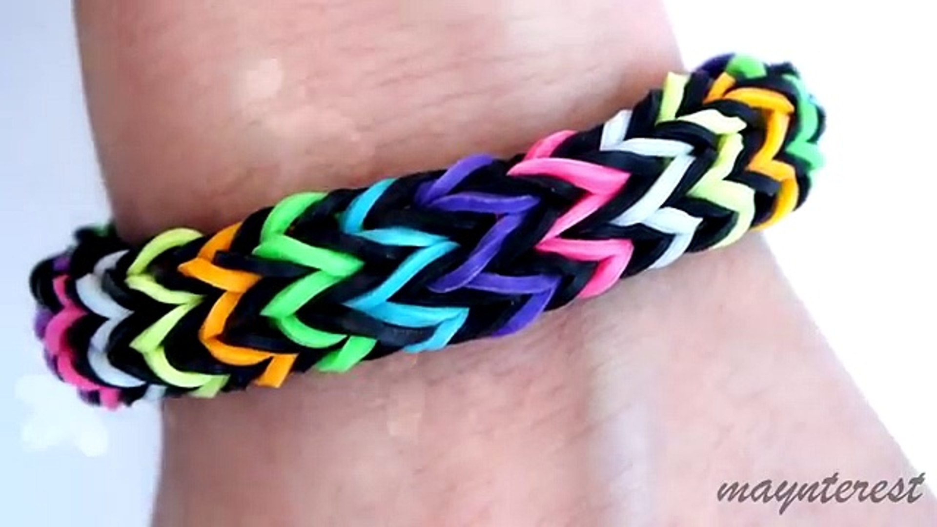 Pulsera de gomitas Zigzag multicolor (SIN - NO (1) - video Dailymotion