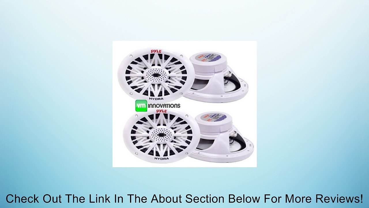 4) NEW PYLE PLMR692 6x9" 1040 Watt Boat/Marine Speakers Review
