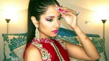 Diwali Makeup Tutorial   Pink, Gold and Green Eyes