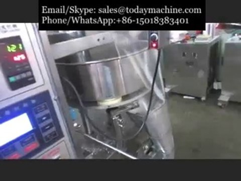 Seasoning powder bag packing machine,Bean or Children Food Triangle Bag Packaging Machine~3