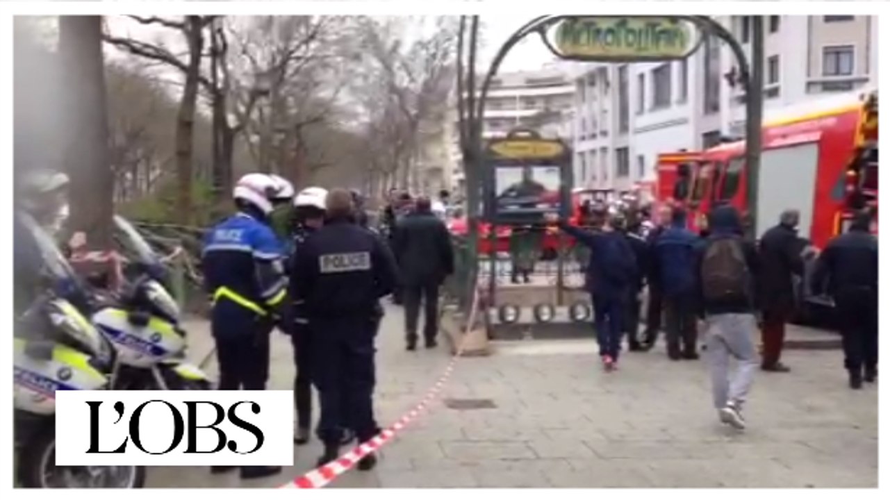 Les premières images après l'attaque contre "Charlie Hebdo"