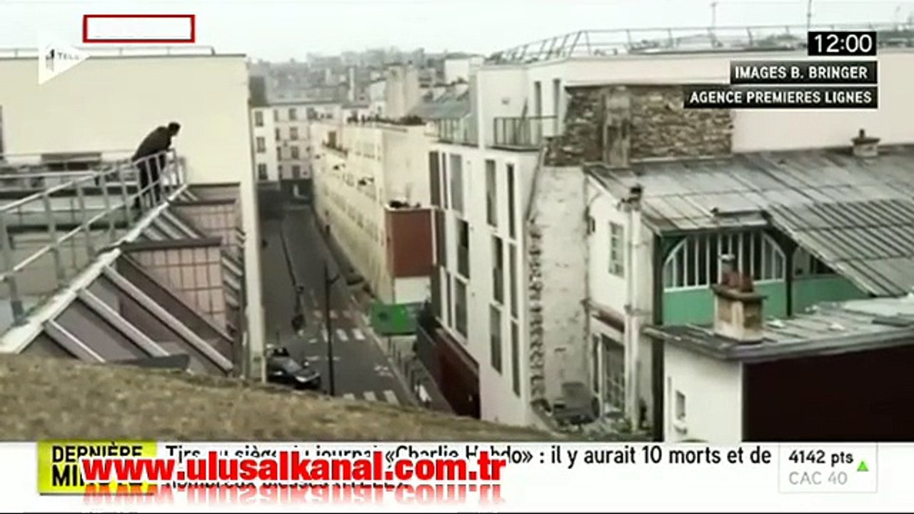 Fransa'daki mizah dergisi Charlie Hebdo'ya silahlı saldırı