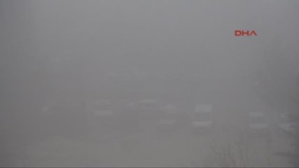 Gaziantep'te Sis Etkili Oluyor