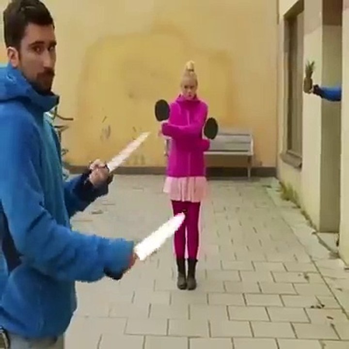 See What Boy do With Girl using knives ---Must Watch