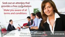 Grand Rapids Personal Injury Attorneys - Krupp Law Offices PC - FREE CONSULTATION 616-459-6636