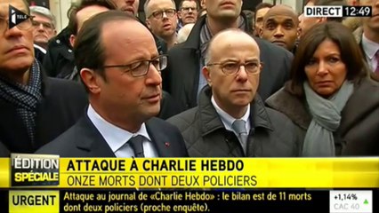Charlie Hebdo : l'intervention de François Hollande
