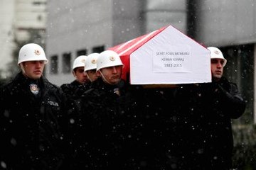Şehit Polis İçin İstanbul Emniyeti'nde Tören Düzenlendi