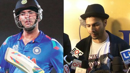 Varun Dhawan reacts to Yuvrajs exclusion from World Cup