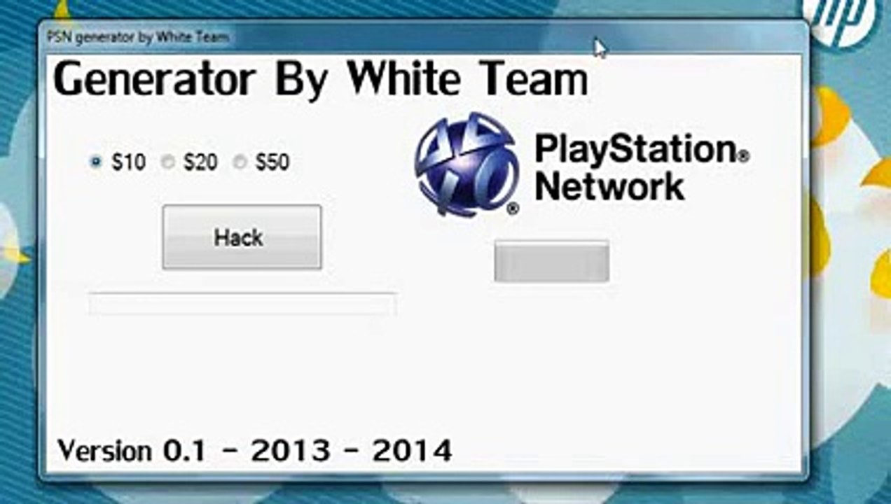 Logiciel Générateur d'argent PSN + LIEN