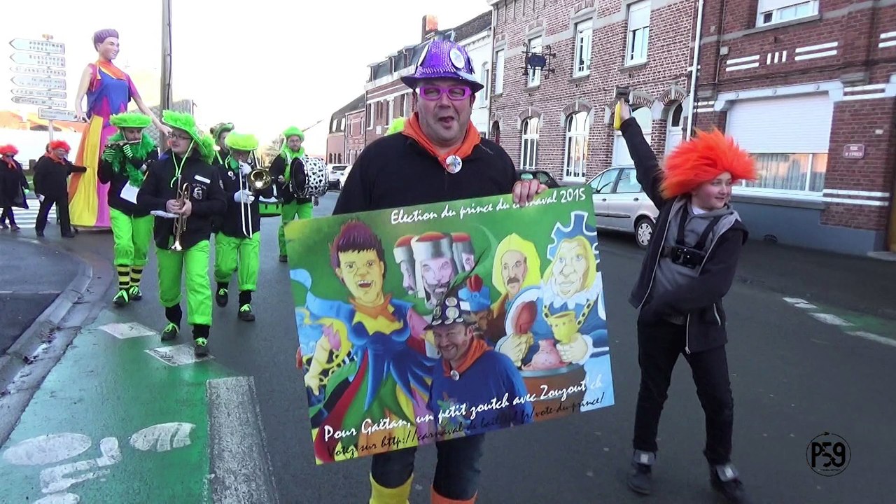 Gaetan Swyndauw candidat price du carnaval de Bailleul 2015