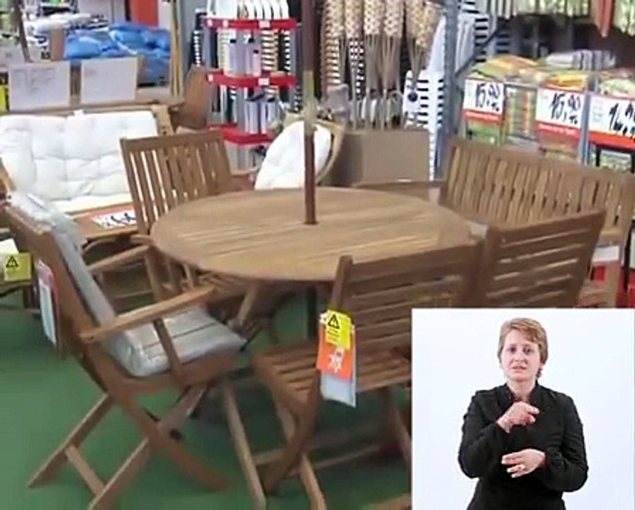 Bahçe Mobilyalarının Bakımı - İşitme Engellilere Özel