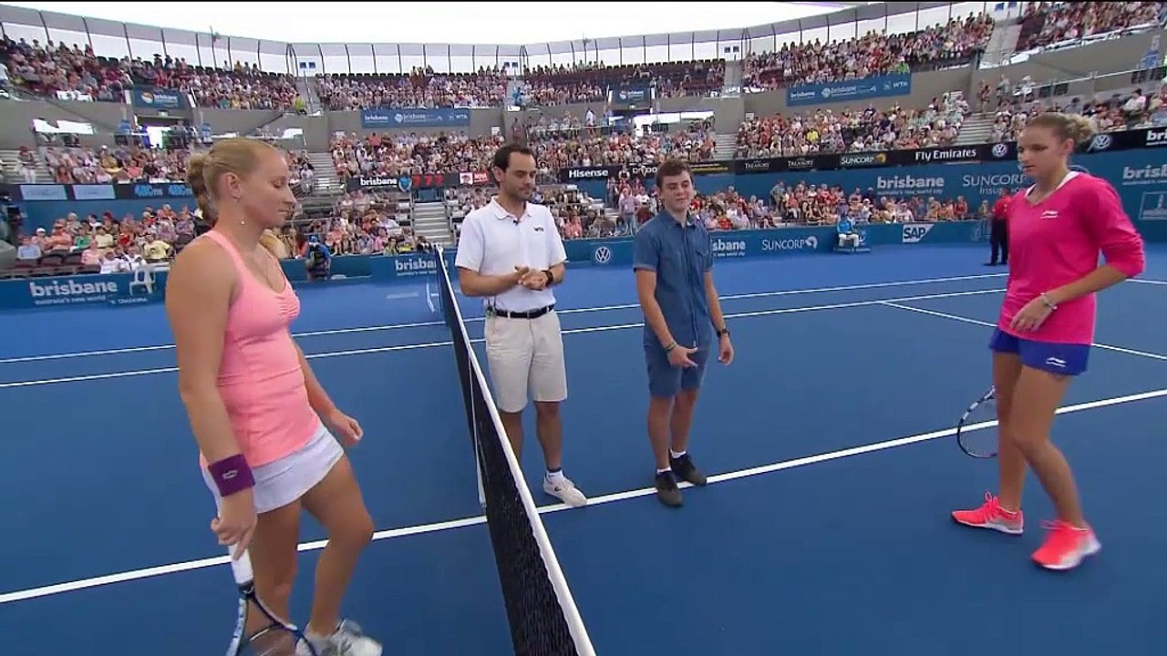 Brisbane: nr. 100 schlägt azarenka-bezwingerin