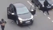 Charlie Hebdo : les images de l'attaque, filmée par des témoins