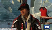Dunya News - Ice sculptures on display at Harbin festival in China