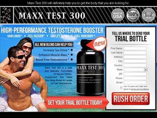 Maxx Test 300 Review – what happens when you take a testosterone supplement