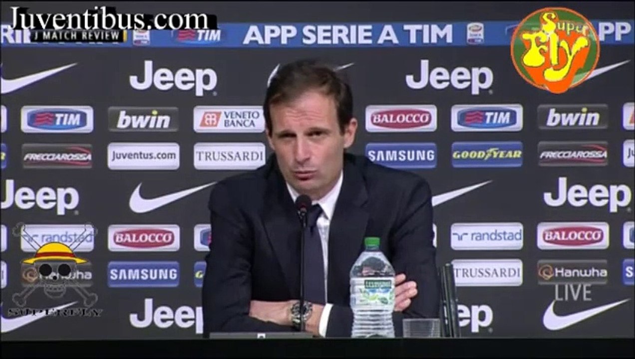 Pressconference Massimiliano Allegri after the Match against Inter, 6.1.15