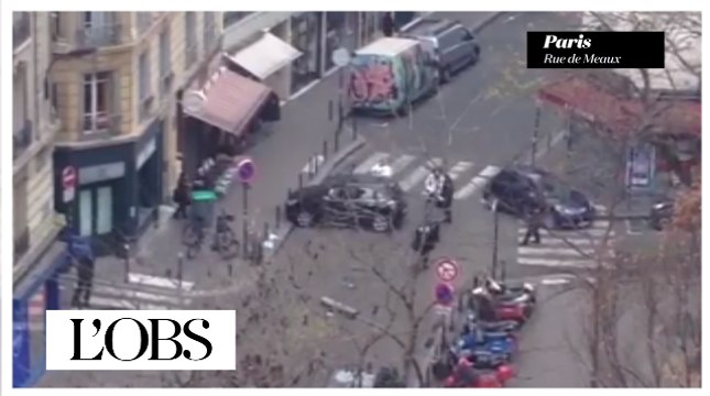 Attaque contre Charlie Hebdo : la voiture des agresseurs présumés rue de Meaux