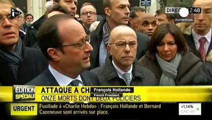 François Hollande: "Firmeza y unidad nacional ante la barbarie terrorista"
