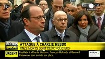Le président Hollande dénonce un attentat terroriste de barbares