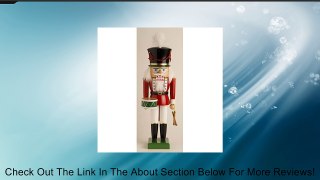 KWO KWO Drummer Nutcracker, Red, Wood, 12.6H in. Review