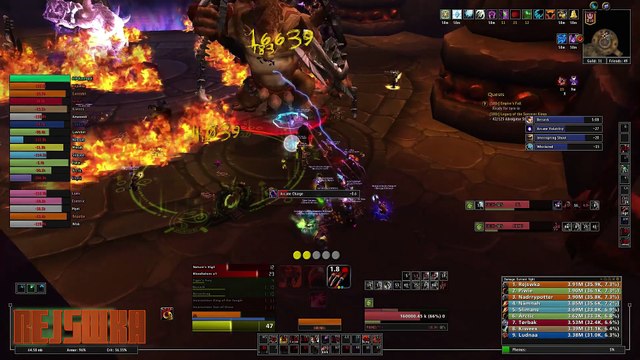 World of Warcraft : One Leap to Heaven vs Jumeaux Ogrins - Cognefort