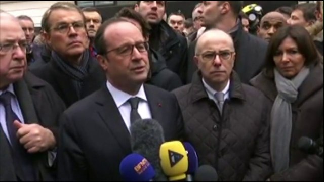 Charlie Hebdo: un attentat terroriste selon Hollande