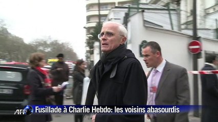 Charlie Hebdo: "on a entendu une dizaine de coups de feu"