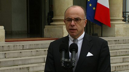 Déclaration de Bernard Cazeneuve à l'issue de la réunion interministérielle de crise