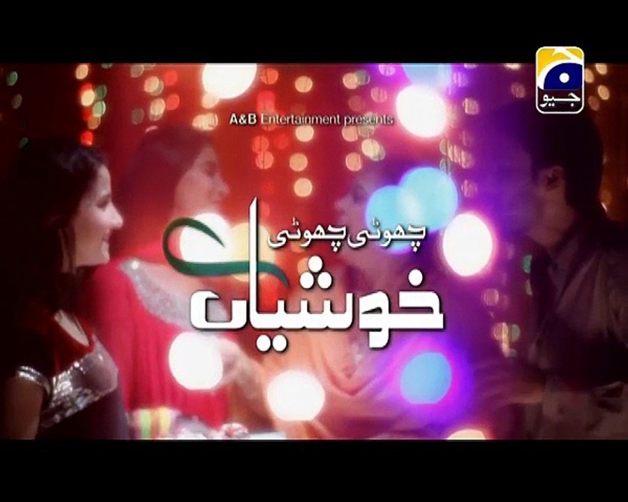 Chhoti Chhoti Khushiyan Episode 177 Full on Geo tv 7th Jan 2015